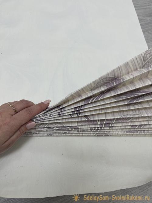 Как сделать жалюзи из обоев. Инструкция по изготовлению жалюзи: