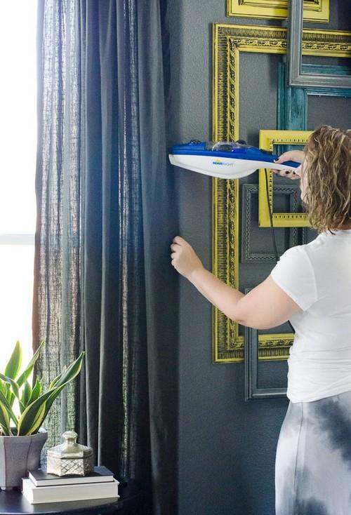 Насадка пылесоса для штор. Несколько лайфхаков для тех, кто не любит снимать шторы и стирать их