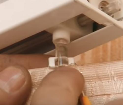 Как жалюзи снять самостоятельно. 1-й вариант — снимаем вертикальные жалюзи