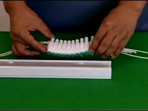 Как отрегулировать вертикальные жалюзи. Установка