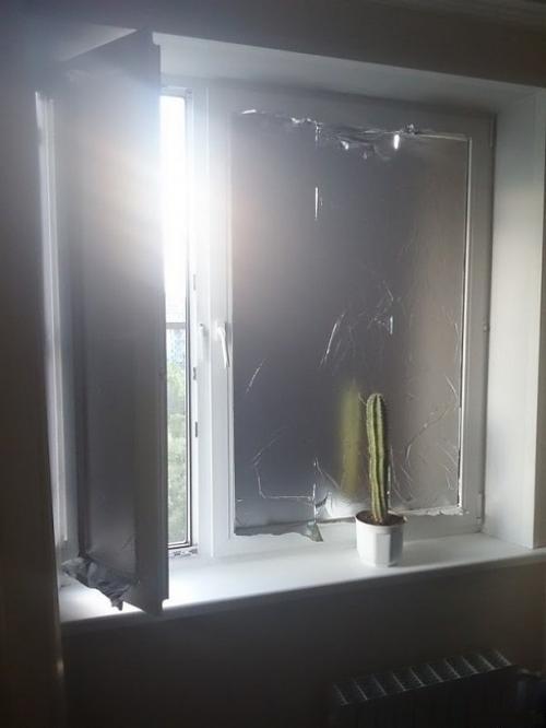 Жалюзи из фольги своими руками. Можно ли использовать фольгу на окна?