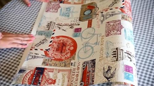 Жалюзи своими руками из обоев. Занавеска из обоев – пошаговая инструкция с фото