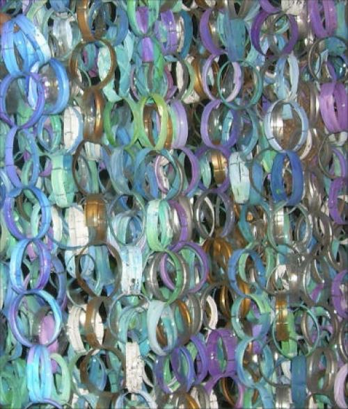 Жалюзи своими руками из пластиковых бутылок. Штора из пластиковых бутылок – так просто и красиво!