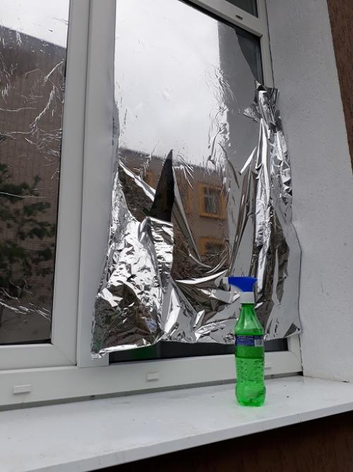 Жалюзи из фольги своими руками. Можно ли использовать фольгу на окна?