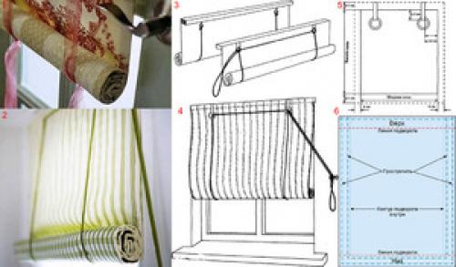 Рулонные шторы на окна своими руками. Достоинства и недостатки 13