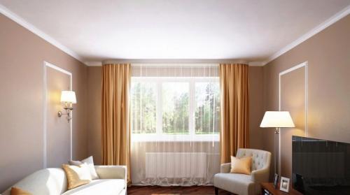 Как правильно обрезать потолочный карниз для штор. Как укоротить карниз 04