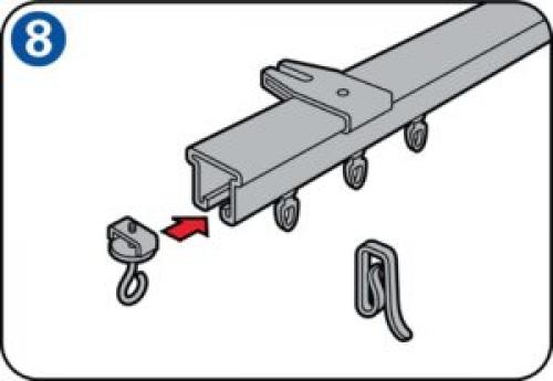 Зазор между карнизом и стеной. Установка карниза для штор