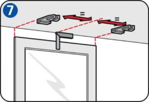 Зазор между карнизом и стеной. Установка карниза для штор