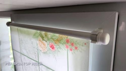 Направляющие для рулонных штор своими руками. Процесс изготовления бюджетных рулонных штор из доступных материалов