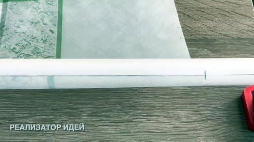 Направляющие для рулонных штор своими руками. Процесс изготовления бюджетных рулонных штор из доступных материалов