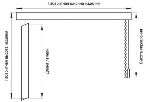Мультифактурные вертикальные жалюзи в темных тонах