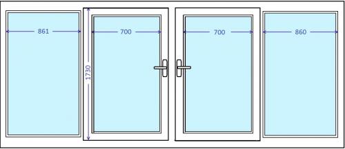 Замеры окна под горизонтальные жалюзи. Расчёт размеров горизонтальных жалюзи в проём 01