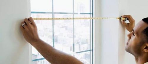 Правильный замер горизонтальных жалюзи. Снятие мерок габаритов жалюзи для пластиковых окон