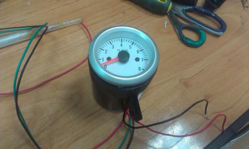 Установка китайского тахометра. Блог им. roman_buyan