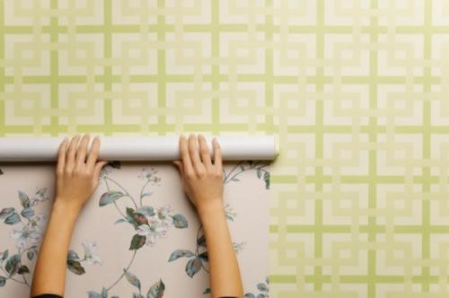 Рулонные жалюзи из обоев. Для обоев