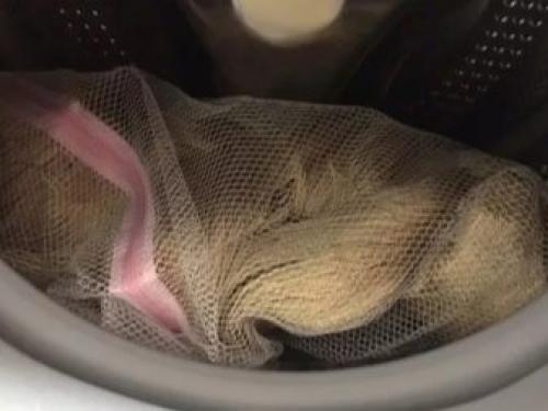 Как постирать шторы в домашних условиях. В машине 01