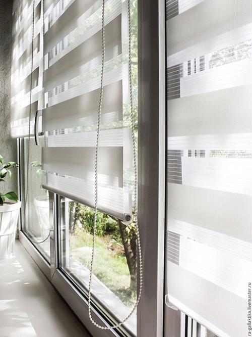 Пошаговая инструкция по изготовлению рулонных штор. Выбор ткани для изделия 09