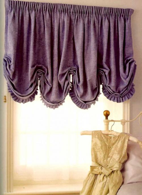 Самодельные шторы. Как рассчитать ткань для штор