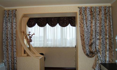 Шторы на балкон идеи. Шторы на балкон — идеи применения, особенности использования и современные варианты красивых сочетаний (120 фото + видео)