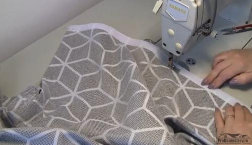 Как уменьшить римскую штору. Как сшить римскую штору: пошаговая инструкция