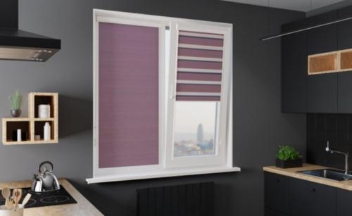 Установка рулонных штор день-ночь с леской. О рулонных шторах День Ночь на пластиковые окна