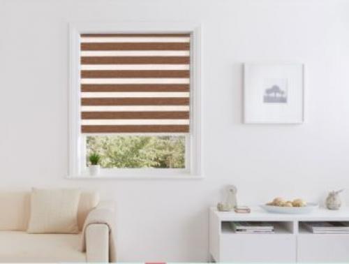 Установка рулонных штор день-ночь с леской. О рулонных шторах День Ночь на пластиковые окна