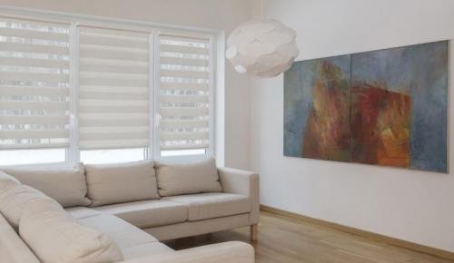 Установка рулонных штор день-ночь с леской. О рулонных шторах День Ночь на пластиковые окна