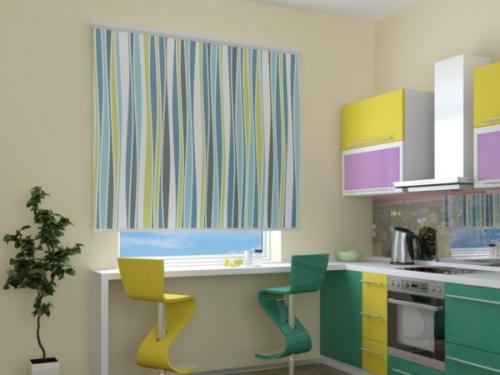 Какие рулонные шторы лучше выбрать на кухню