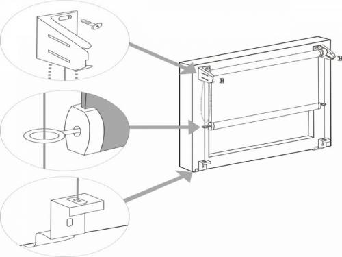 Какие нужны саморезы для рулонных штор. Установка рулонных штор открытого типа на окно 08 Какие нужны саморезы для рулонных штор. Установка рулонных штор открытого типа на окно 08