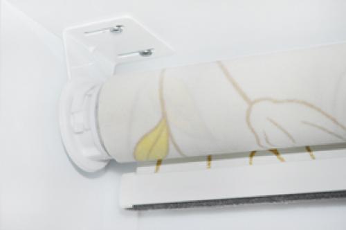 Крепление рулонных штор к потолку. Установка рулонных штор