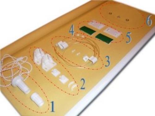 Схема монтажа рулонной шторы открытого типа. Общие сведения 09