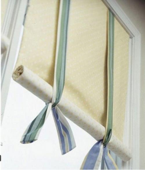 Жалюзи из клеенки своими руками. Как сделать тканевые жалюзи