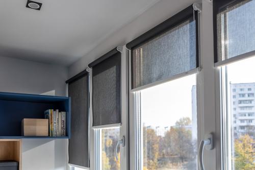 Для каких помещений подойдут вертикальные жалюзи на окна. Жалюзи в зал – цветовой акцент или скромная деталь интерьера 06 Для каких помещений подойдут вертикальные жалюзи на окна. Жалюзи в зал – цветовой акцент или скромная деталь интерьера 06