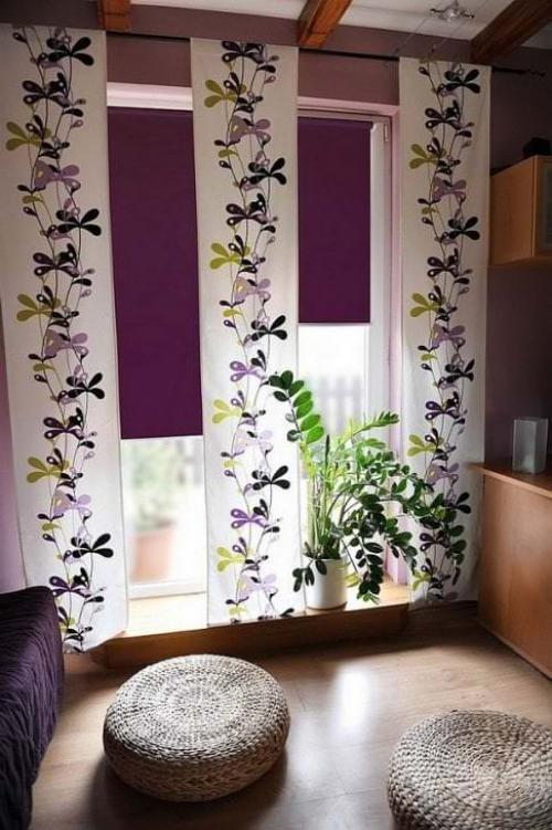 Вертикальные жалюзи из обоев. История возникновения