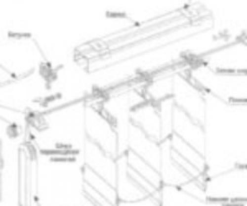 Механизм поворота вертикальных жалюзи. Контактный телефон 214-07-71