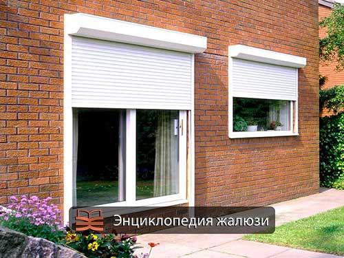 Жалюзи металлические на окна. Рафшторы - внешние жалюзи на окна 06