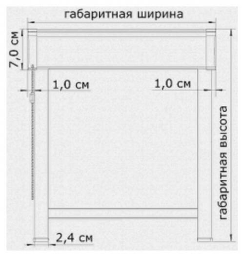 Как замерить окно под рулонные жалюзи. Как замерить рулонные шторы и окна, чтобы не получилось изъянов: советы и видео