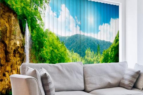 Вертикальные жалюзи с рисунком. Вертикальные жалюзи с фотопечатью — оригинальное решение в интерьере