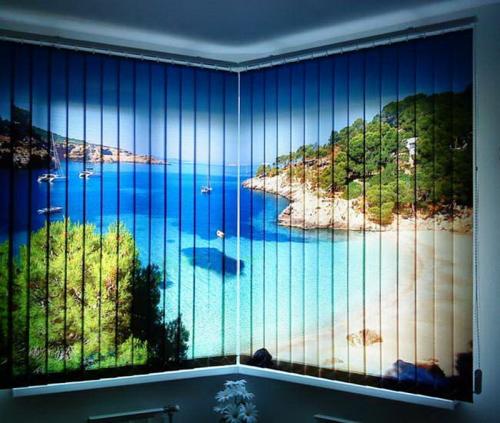 Вертикальные жалюзи с рисунком. Вертикальные жалюзи с фотопечатью — оригинальное решение в интерьере