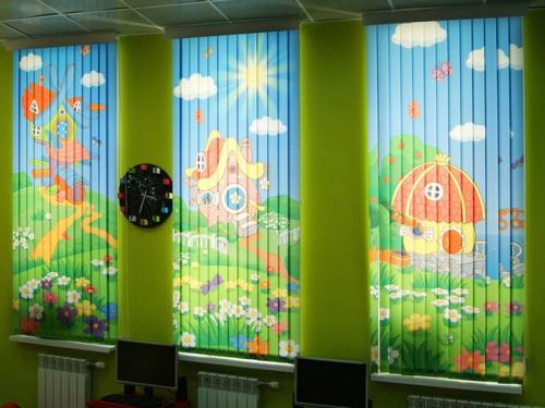 Вертикальные жалюзи с рисунком. Вертикальные жалюзи с фотопечатью — оригинальное решение в интерьере