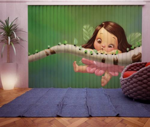 Вертикальные жалюзи с рисунком. Вертикальные жалюзи с фотопечатью — оригинальное решение в интерьере