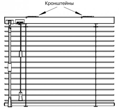 Как установить жалюзи на окно. Инструкция по установке горизонтальных жалюзи