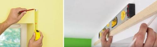 Методы крепления жалюзи к пластиковым окнам без сверления. К стене над проёмом
