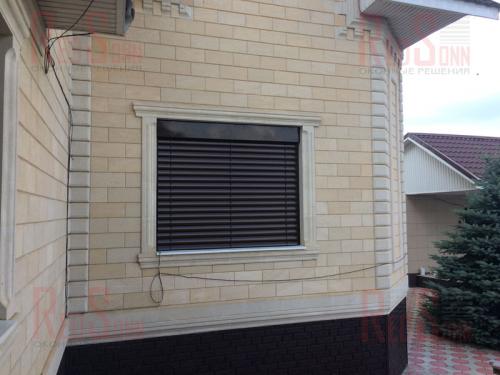 Уличные защитные жалюзи на окна. Конструкция и особенности защитных жалюзи 09 Уличные защитные жалюзи на окна. Конструкция и особенности защитных жалюзи 09