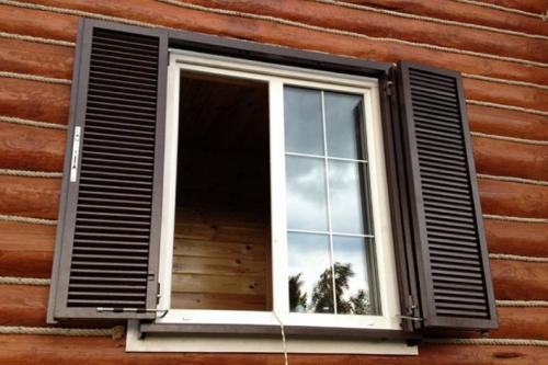 Металлические ставни на окна своими руками. Материал изготовления оконных ставней