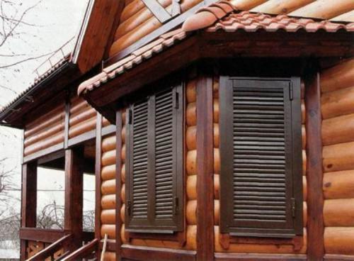 Ставни на окна металлические. Ставни из металла