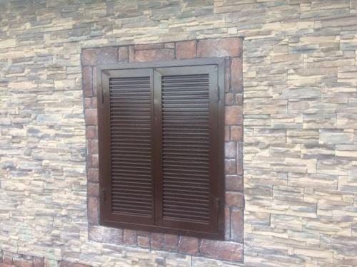 Ставни на окна металлические. Ставни из металла