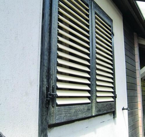 Ставни на окна металлические. Ставни из металла