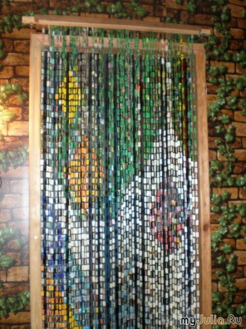 Шторы из скрепок ссср. Как сделать шторы из скрепок?