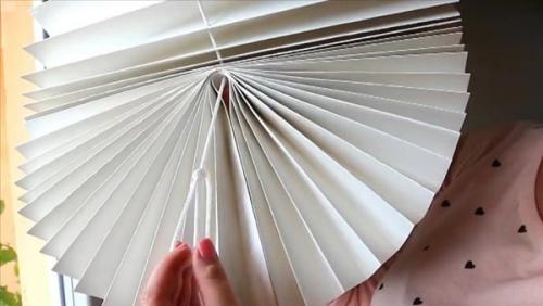 Римские шторы из обоев своими руками. Классический способ